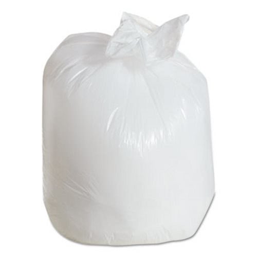 31-33 Gallon White Trash Bags 33x39 1 Mil 150 Bags
