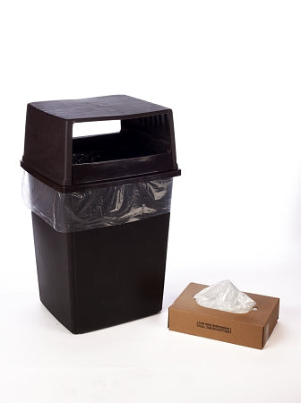 56 Gallon VALUE Clear Trash Bags 43x48 16 Micron 200 Bags